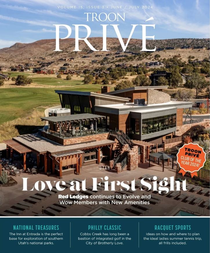 Troon Privé Magazine Cover: A Trailblazer in Florida. Discover the "New" PGA National Resort, Where Tradition and PGA Tour History Meet Elevate Golf and Cuisine Options